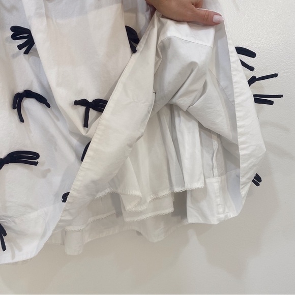 Anthropologie Maeve 3D Bow Midi Skirt - Picture 12 of 13